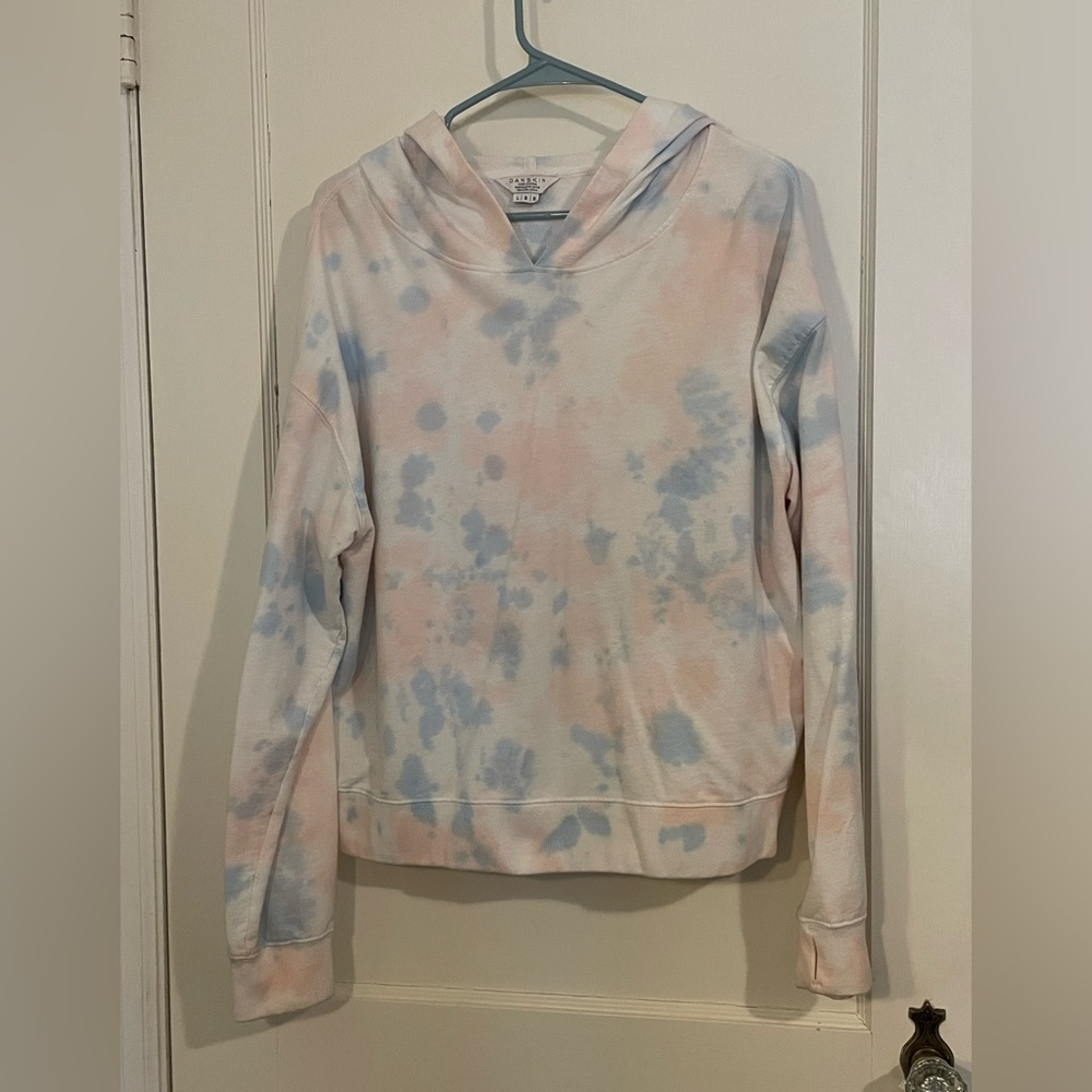 Danskin Pastel Tie-Dye Hoodie
